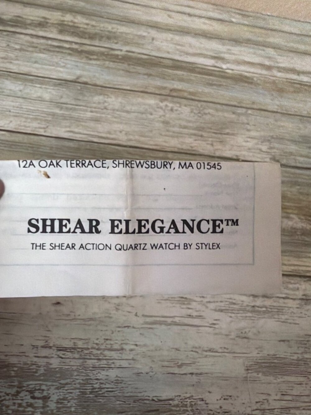 Stylex Quartz Watch Shear Elegance Barber Pole Hong Kong 8.25" Vintage NEW - Picture 10 of 13